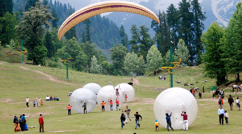 Best tourist adventure places in manali