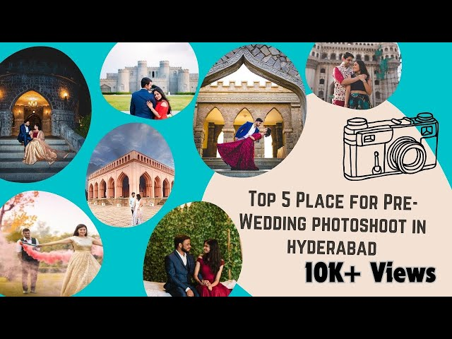Grand Shoot Locations in Hyderabad for Cinematic Pre-Wedding Photos