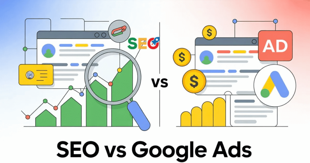 google ads campaign example for businesses